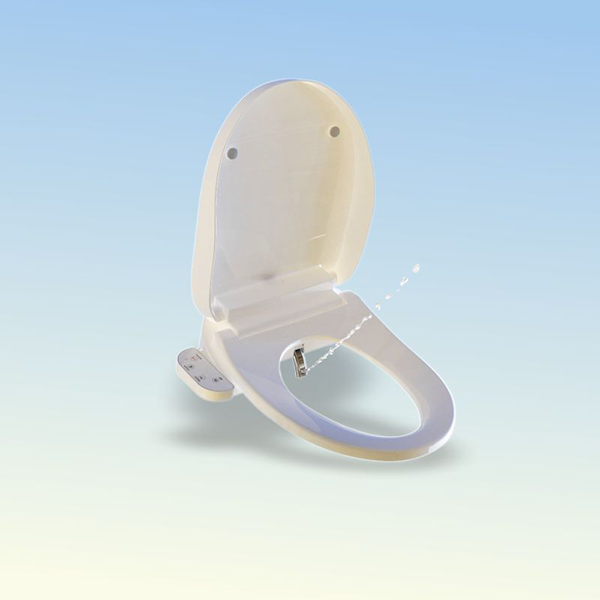 White toilet seat